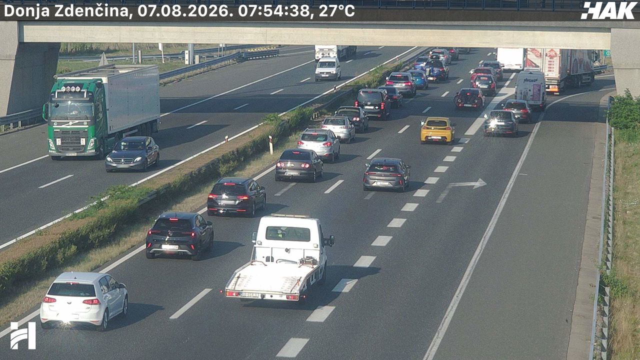 Pojačan promet prema moru, na A1 se zbog nesreće vozi u koloni