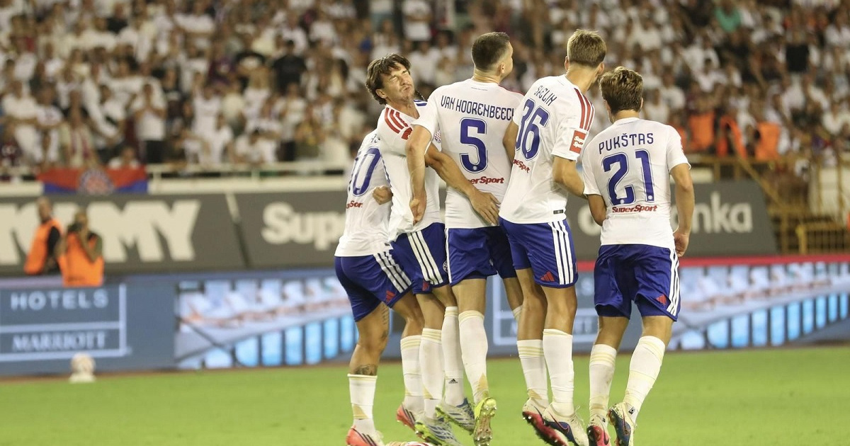 Hajduk je igrao u bijelim štucnama. Evo što je razlog