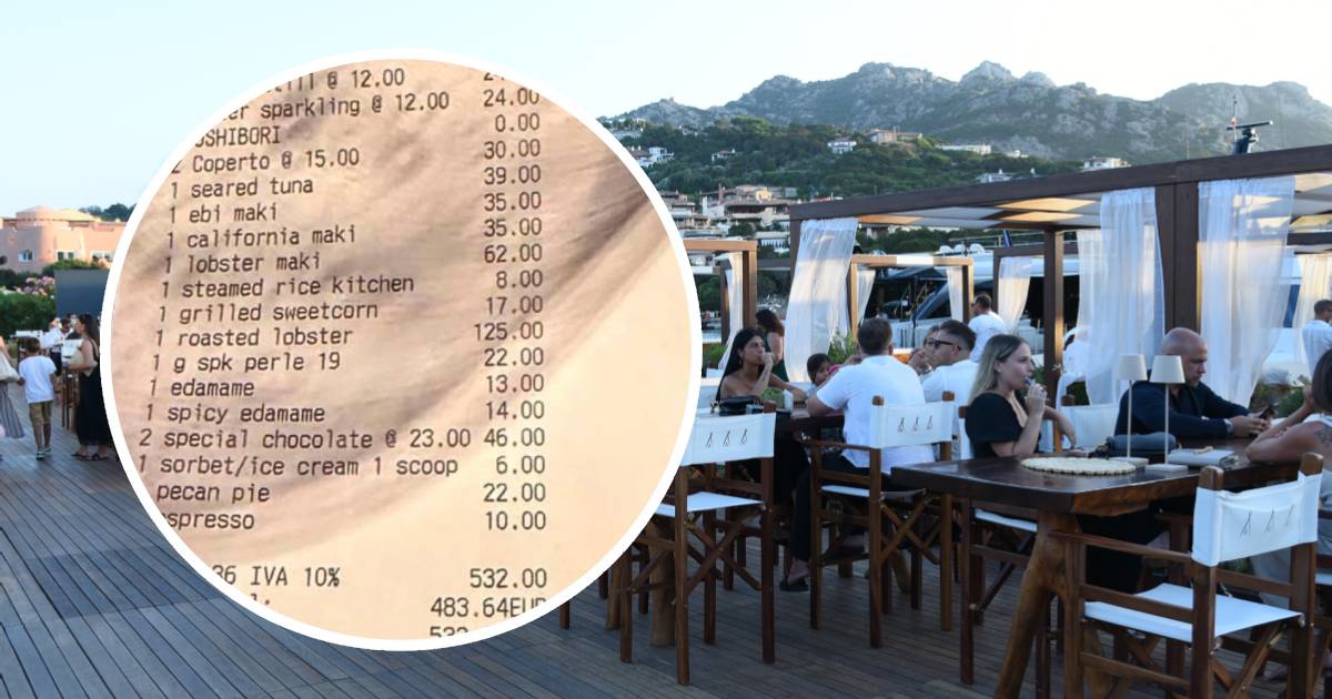 Račun sa Sardinije od 532 eura postao viralan. Mnoge je najviše šokirala cijena kave