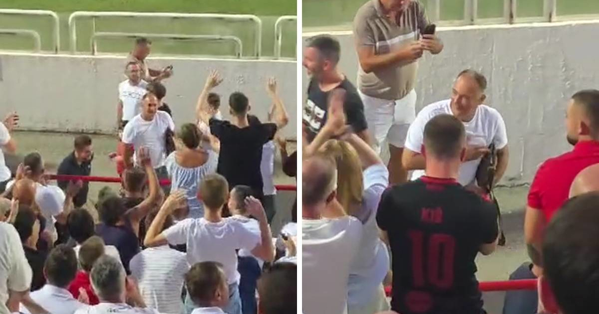 Štimac je ušetao na stadion u Mostaru. Pogledajte reakciju navijača