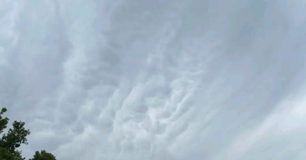 Mammatus oblaci prekrili nebo iznad Zagreba