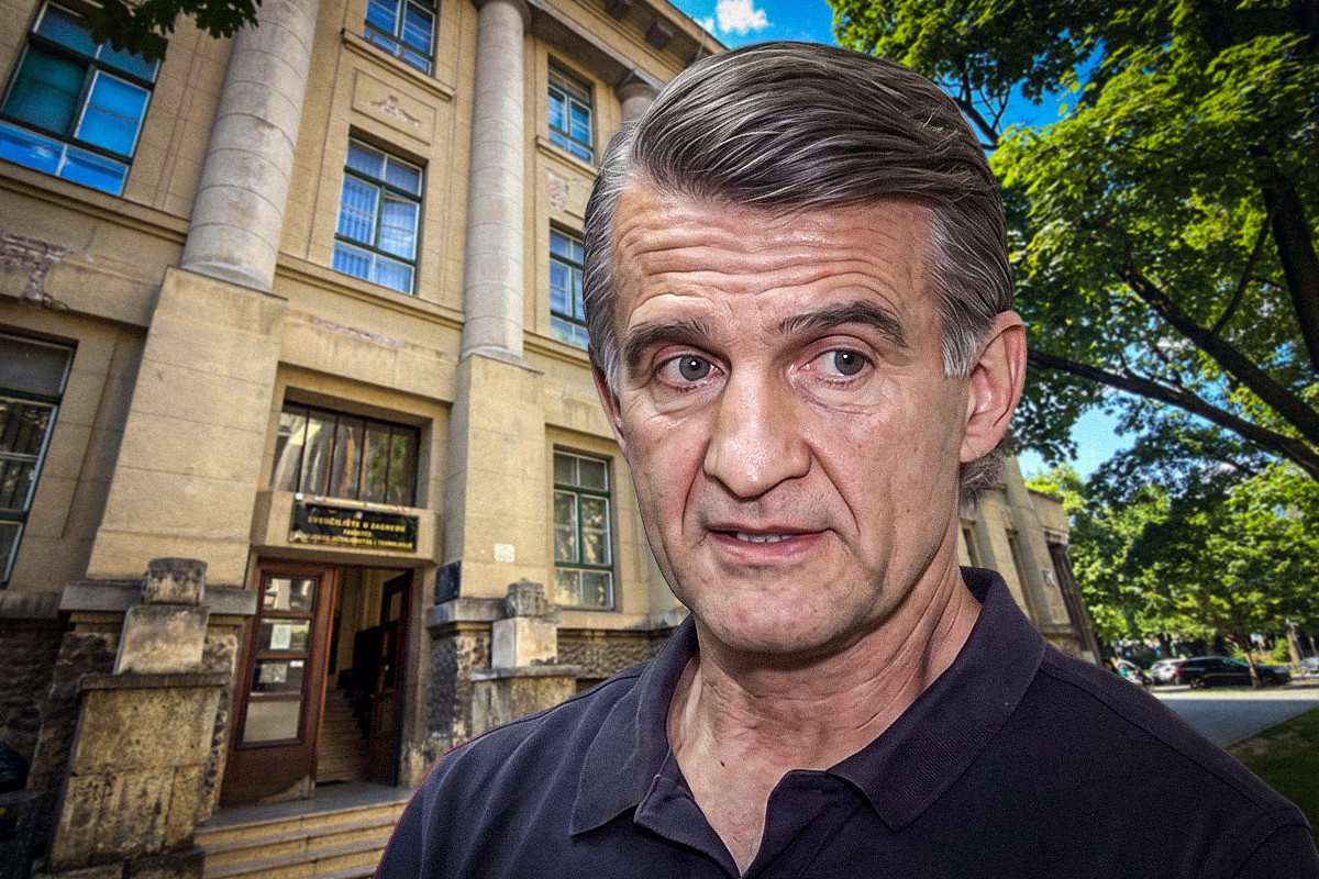 Tvrtka HDZ-ovca obnavlja PMF, a uništili su zgradu u Sisku. 