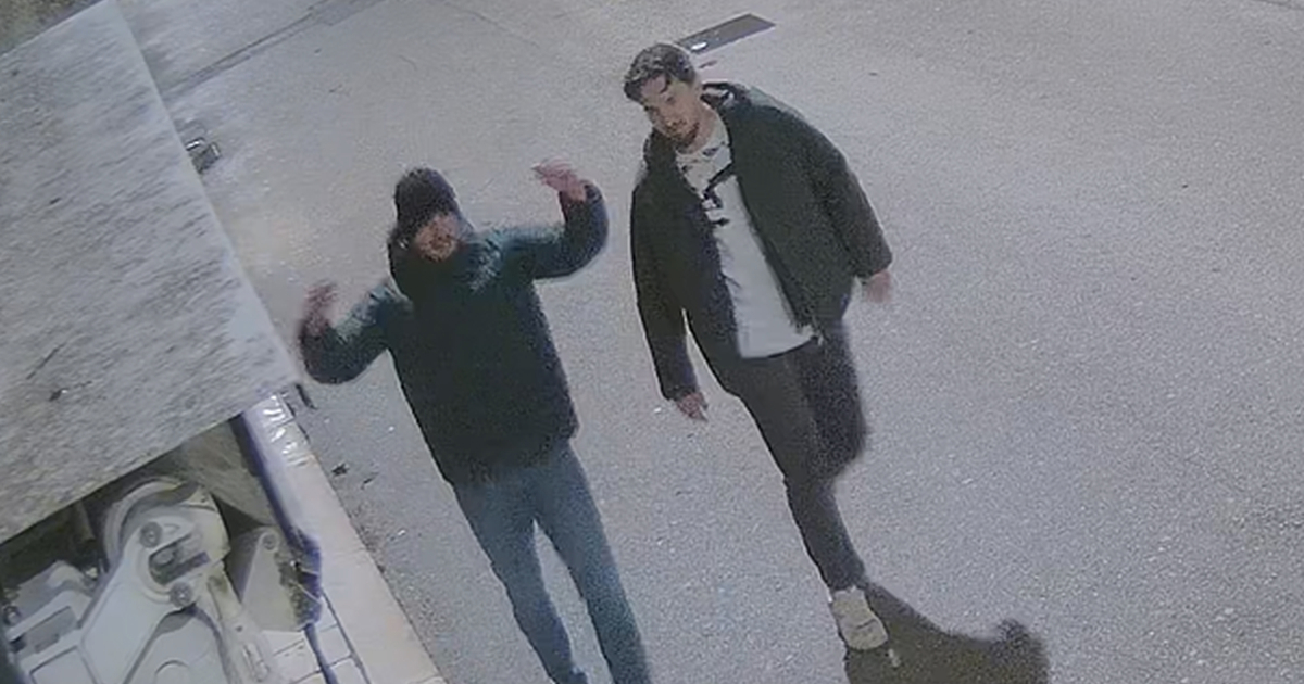 Policija objavila fotografije dvojice muškaraca. "Uništili su koševe za smeće"