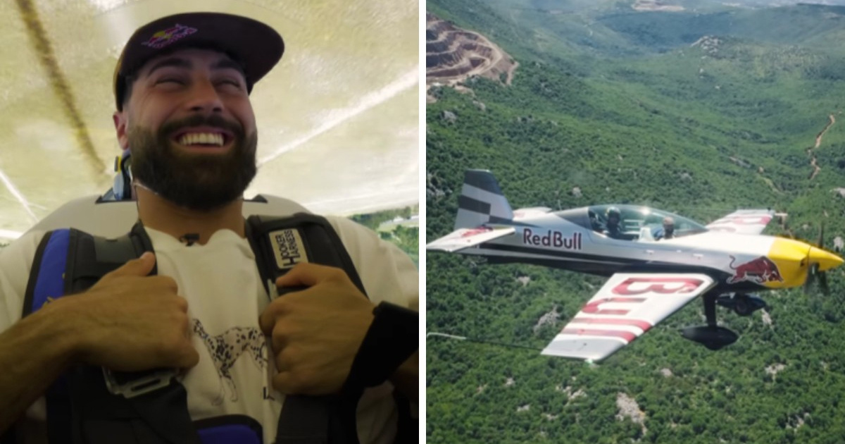 VIDEO Gvardiol vožnjom u akrobatskom avionu potvrdio sklapan