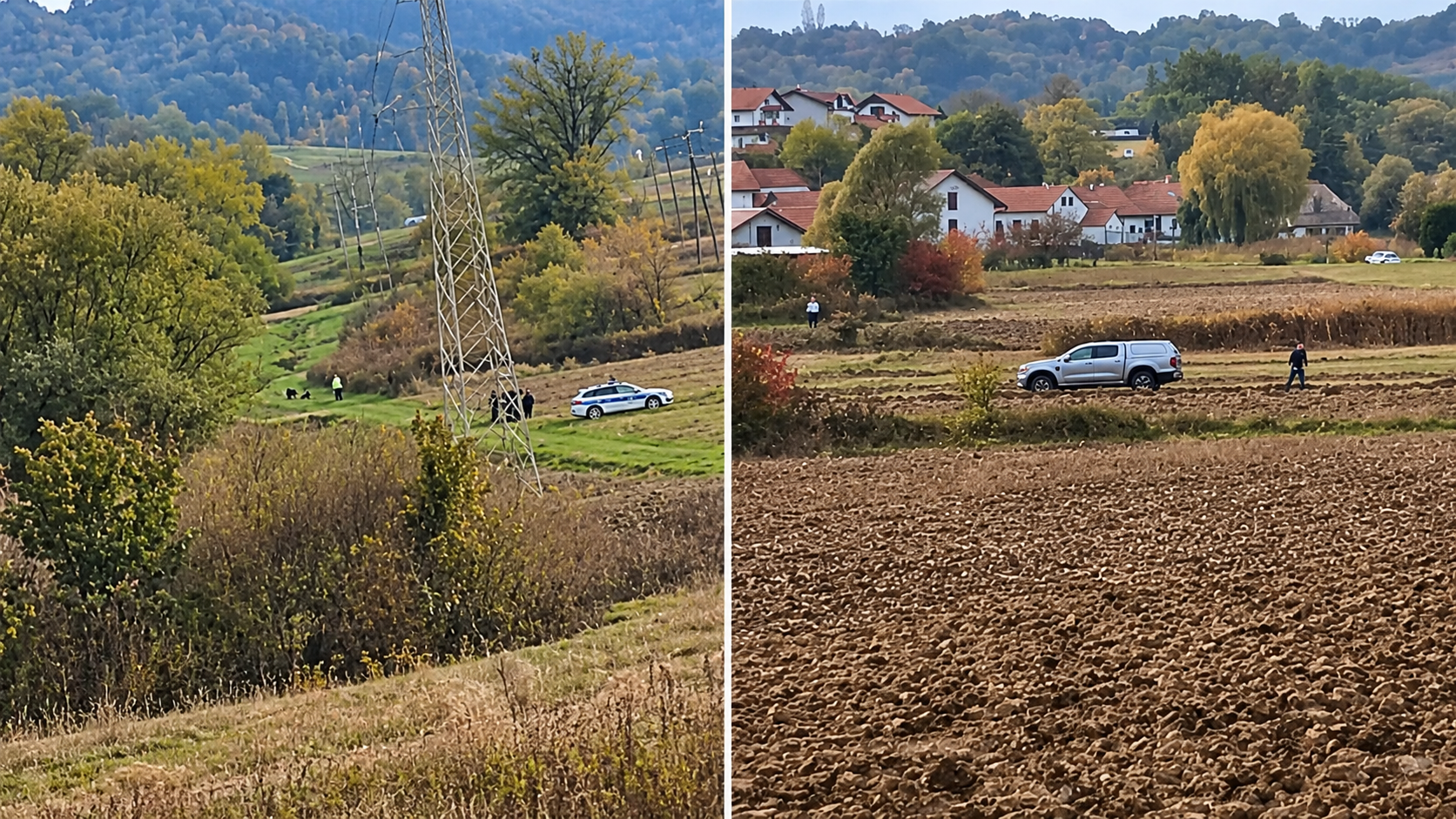 Na polju kod Pregrade pronađena 2 eksplozivna sredstva, na teren izašli pirotehničari