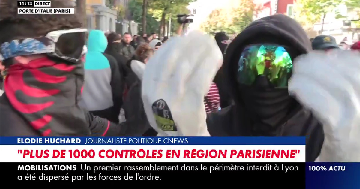 Francuske televizije predstavila snimke iz Tirane kao da su iz Pariza i Lyona