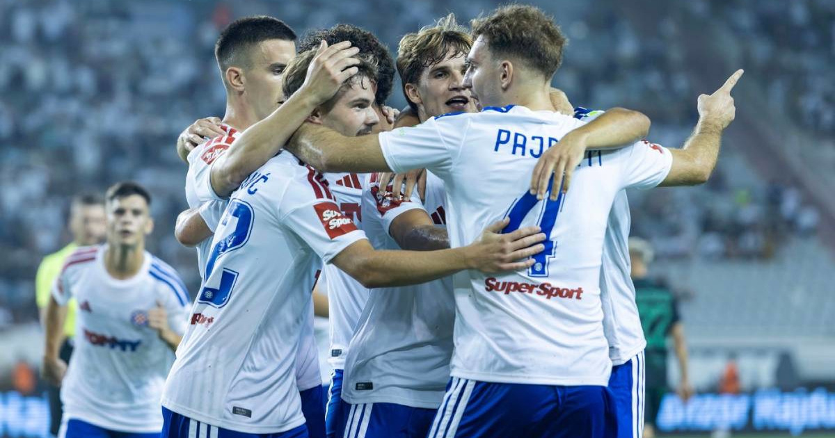 OD 21:00 Procurio sastav Hajduka. Evo gdje gledati ključnu utakmicu u Europi