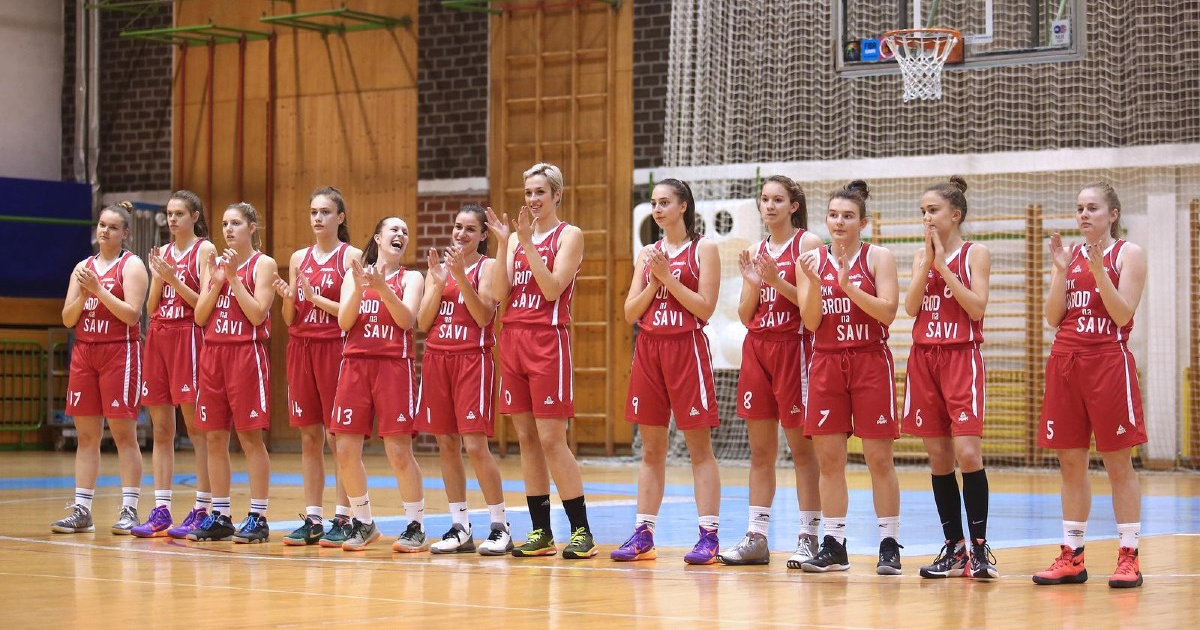 Košarkašice Broda na Savi osvojile povijesni naslov prvaka