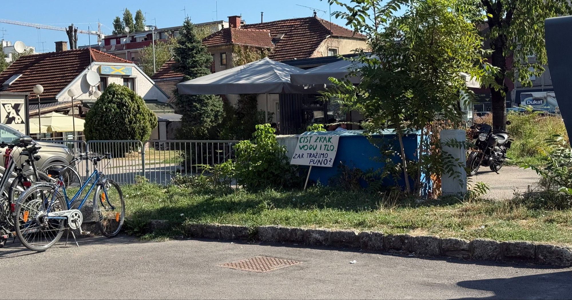 Snažna poruka s prosvjeda za Liku ostala na zagrebačkoj Trešnjevci