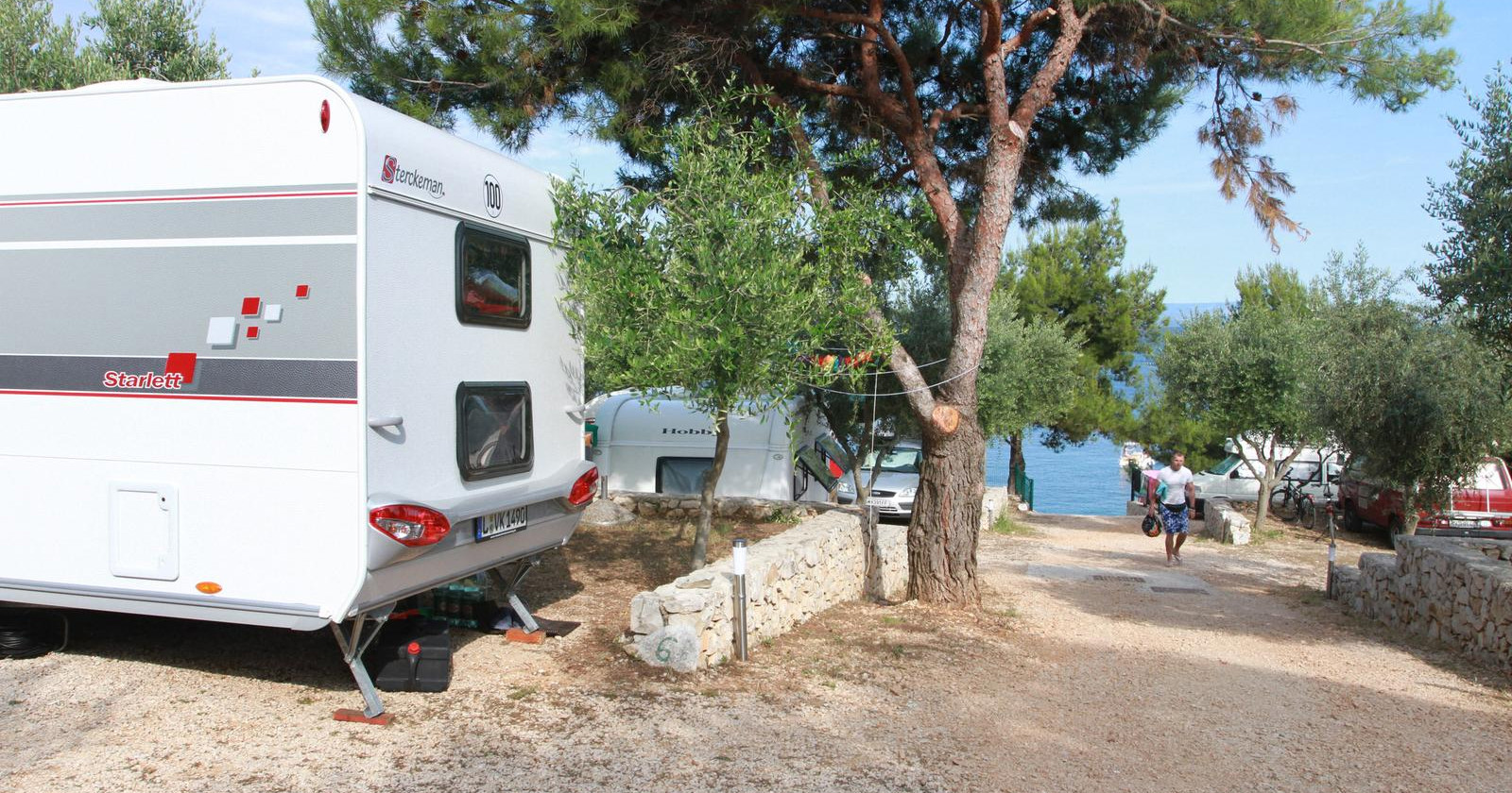 Moraju li vas pustiti kroz kamp do plaže? Ne nužno