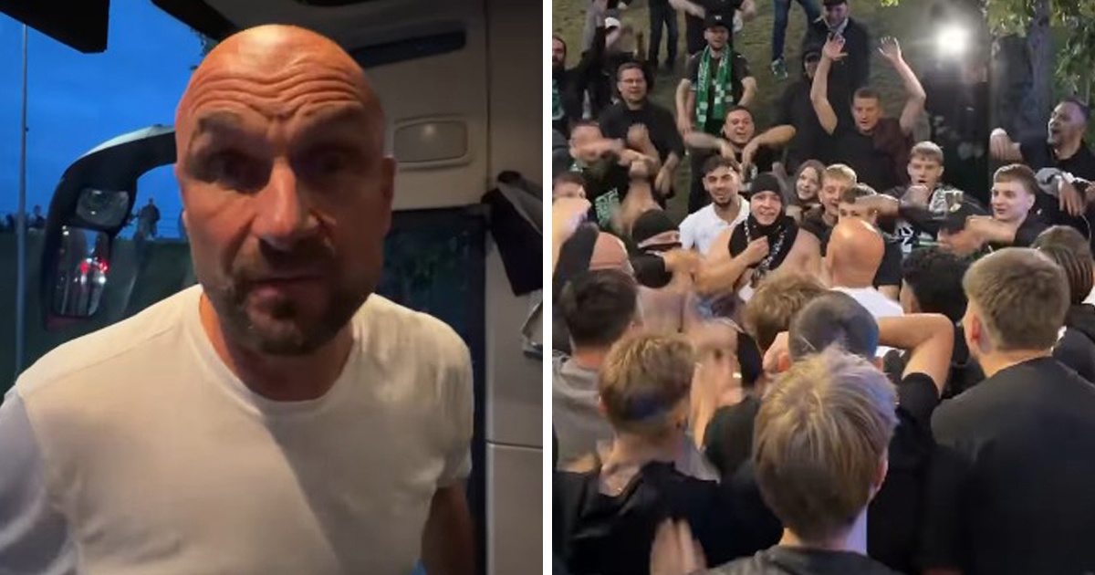 Pogledajte kako Sopić pleše na stolu i vodi pjesmu navijača nakon povijesnog uspjeha