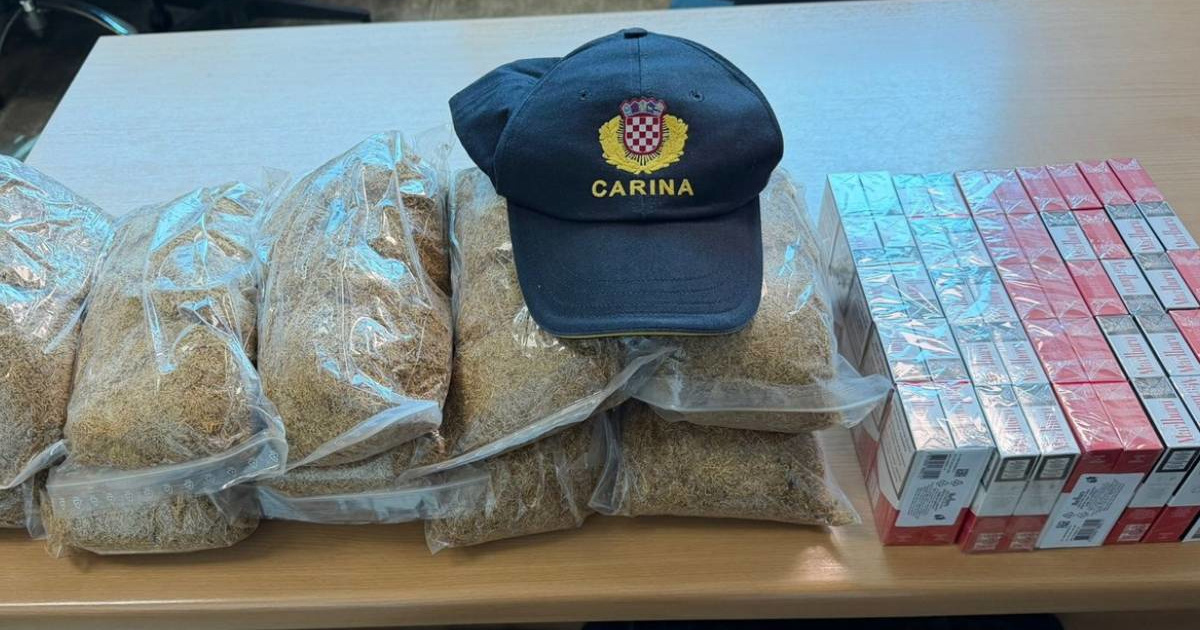 Carina zaustavila auto iz Francuske. Unutra našli pet kila duhana i 1000 cigareta
