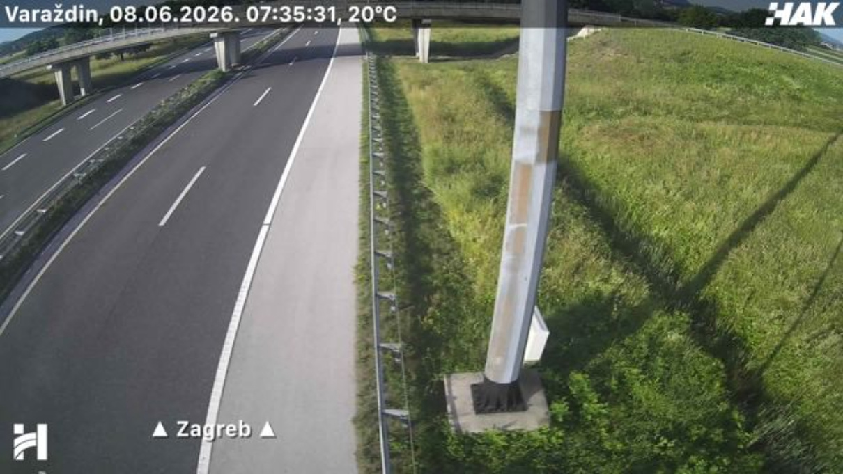 Nesreća na autocesti A4 kod Varaždina, promet potpuno prekinut