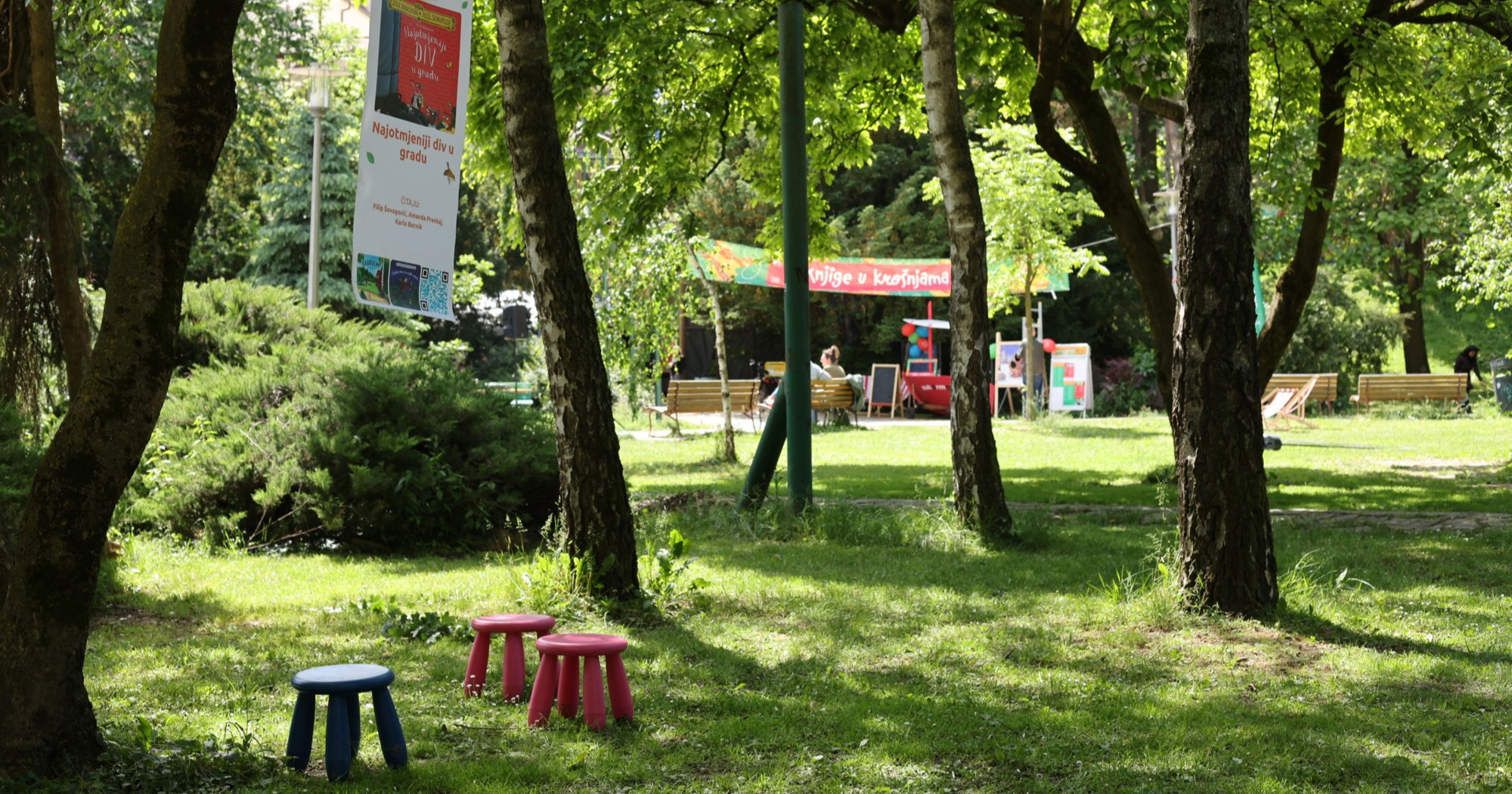 Bogat program za djecu i mlade: Počeo festival "Knjige u krošnjama" na Ribnjaku