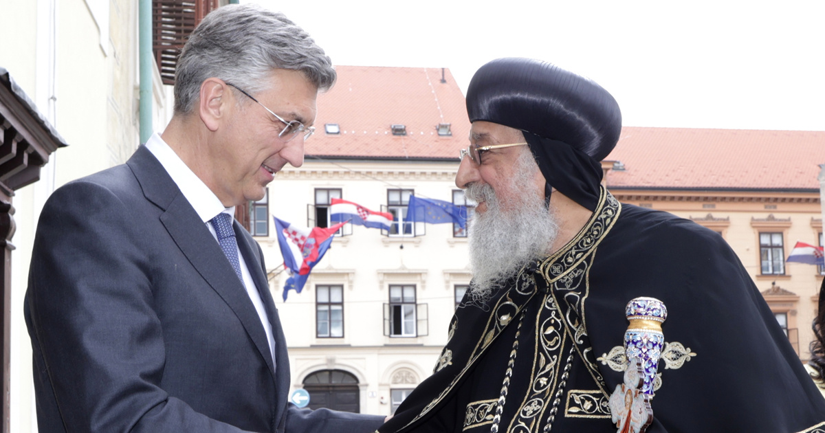 Plenković primio koptskog papu