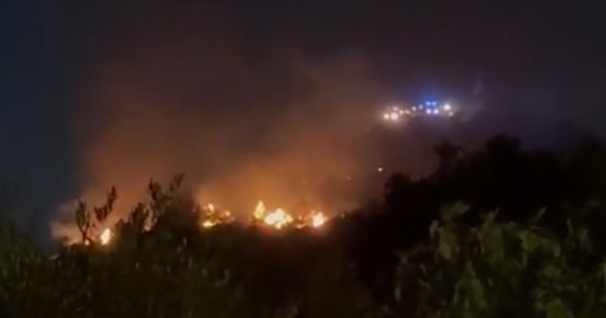 VIDEO Gori u Dragama kod Pakoštana
