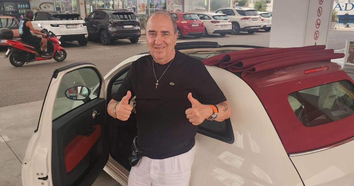Mladen Grdović pokazao novi automobil koji si je kupio za 68. rođendan
