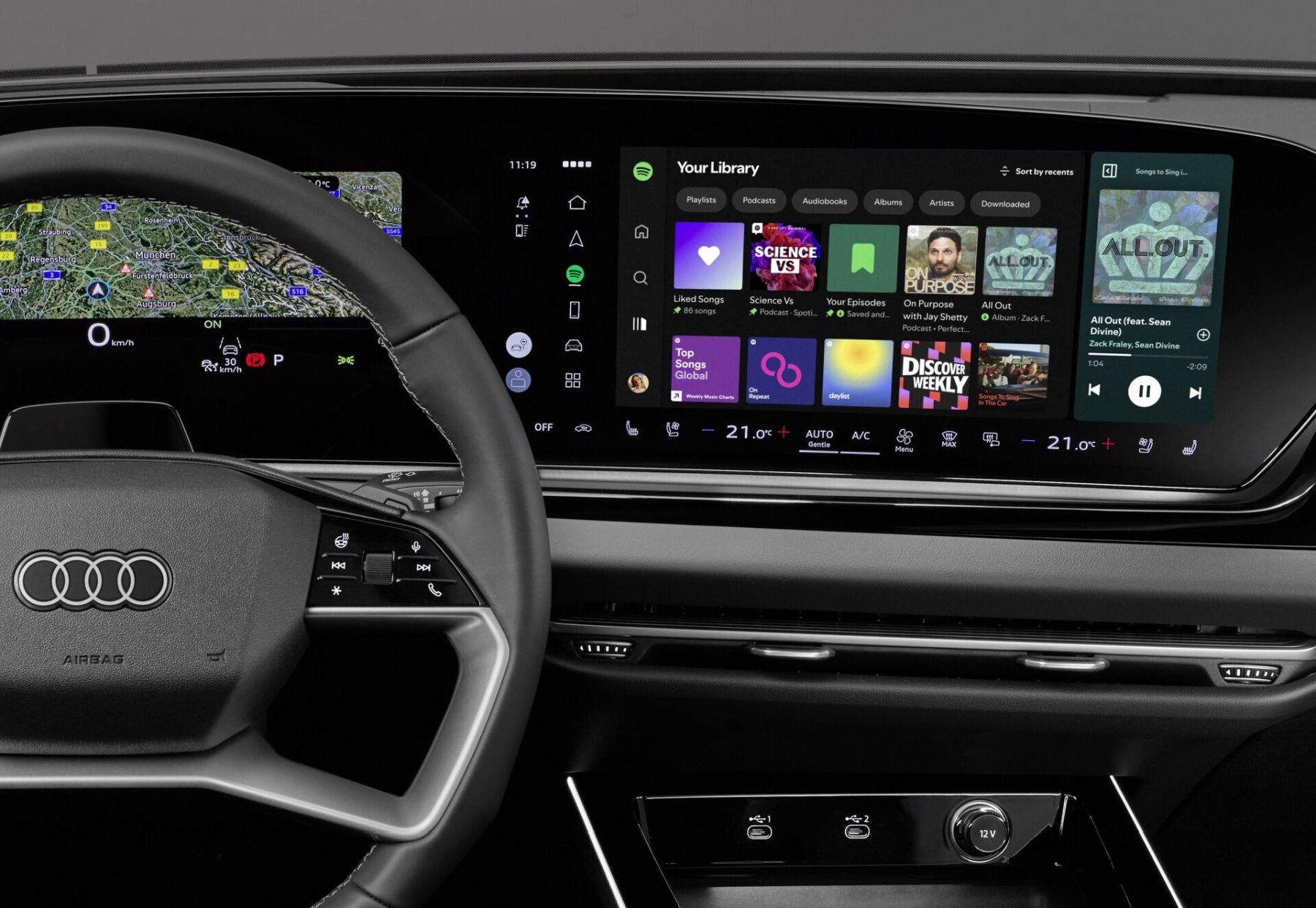 Audi se pohvalio: Spotify u novim modelima sada radi bez potrebe za mobitelom