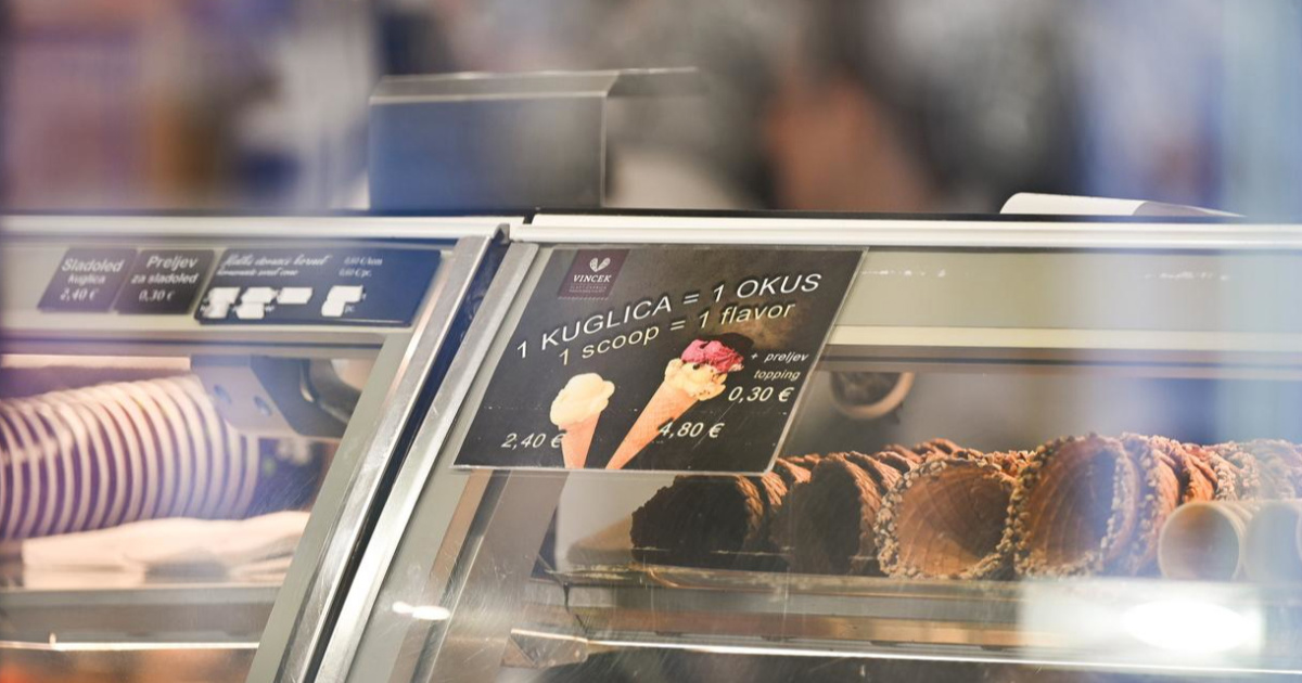 Koliko vam je ok izdvojiti za kuglicu sladoleda? U centru Zagreba stoji više od 2 €
