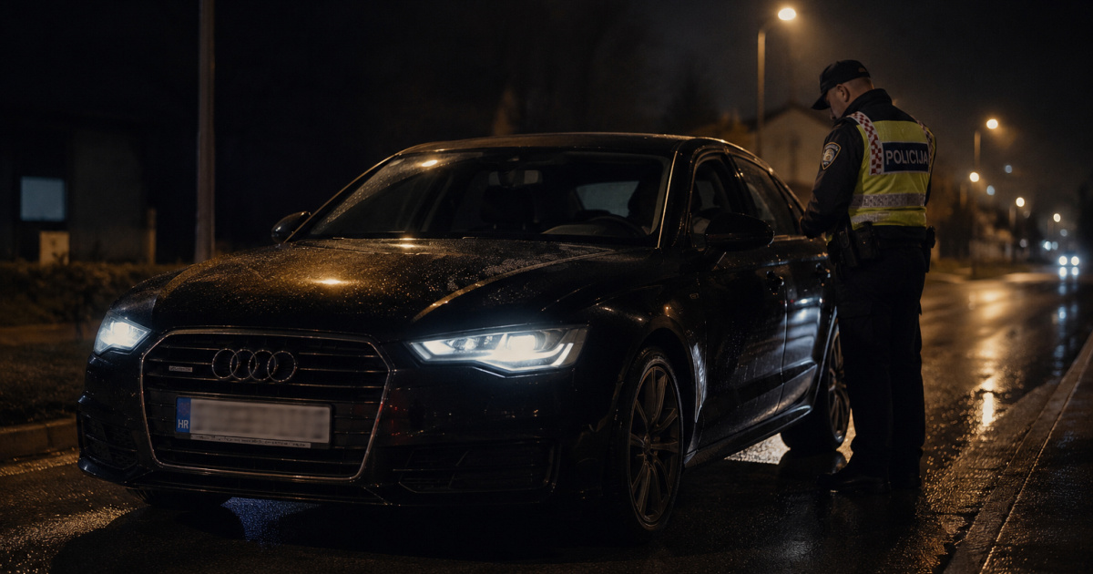 Mladiću (21) trajno oduzet Audi, mora i u zatvor. "Opasan je za druge u prometu"
