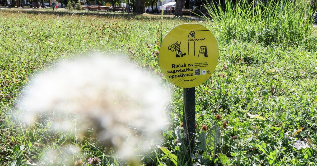 U nekim zagrebačkim parkovima dio trave se ne kosi. Odgovor je na ovim tablama