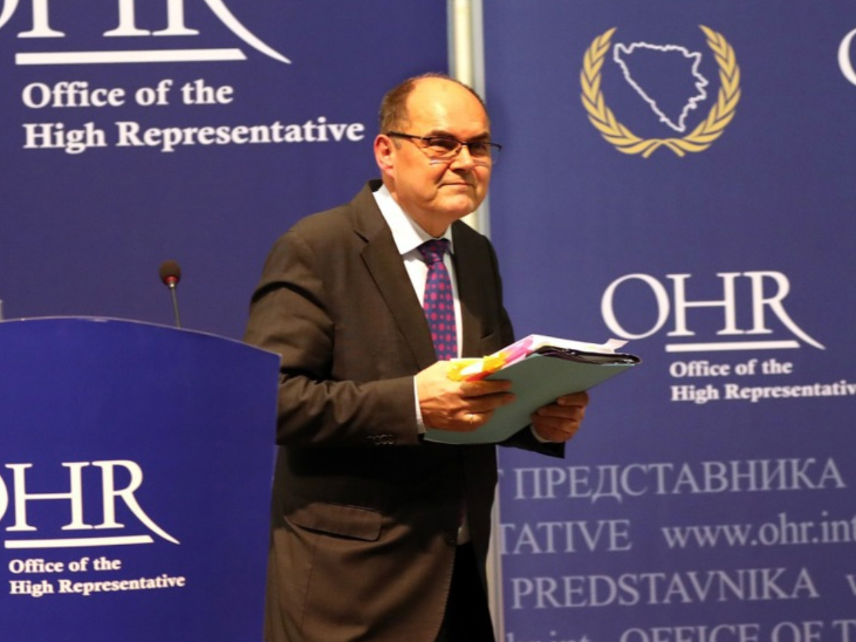Schmidt potvrdio da odlazi s mjesta Visokog predstavnika za BiH
