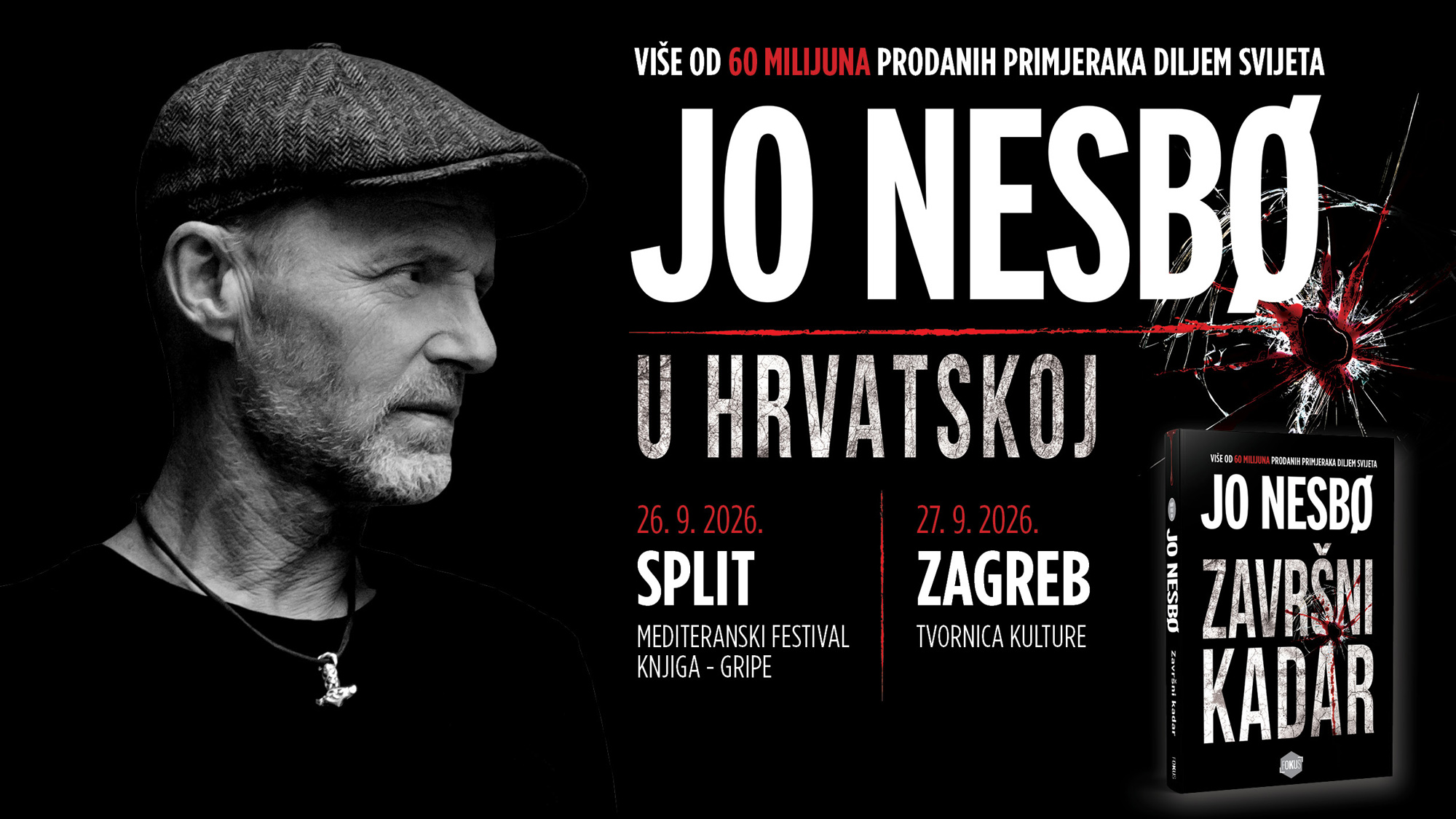 Jo Nesbø uskoro u Hrvatskoj. Stiže i novi roman u kojem Hole više nije policajac