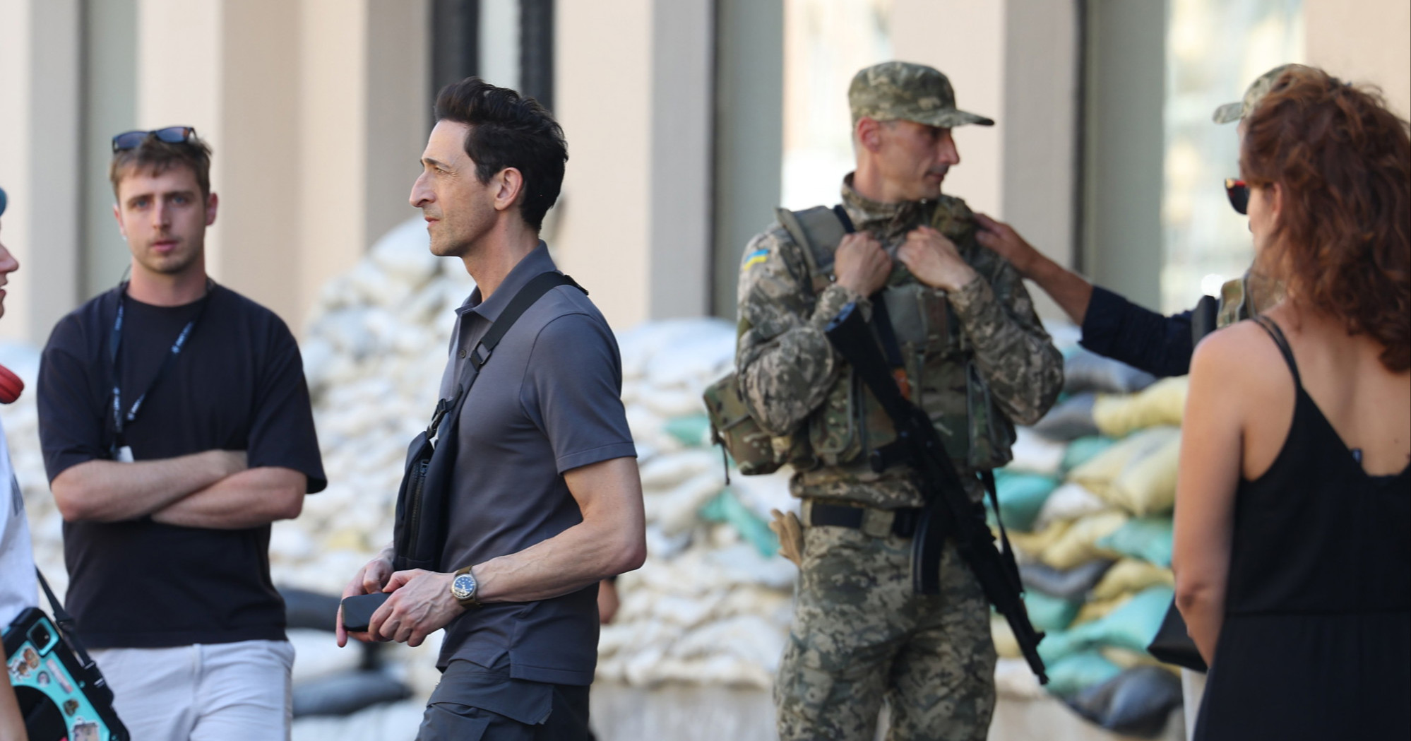 FOTO Adrien Brody snima novi film u centru Zagreba