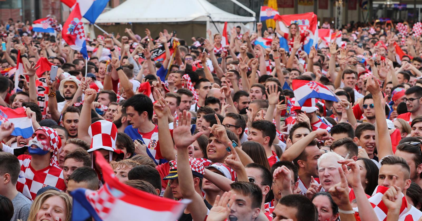HNS otvara službenu Vatrenu zonu na zagrebačkom Cvjetnom trg
