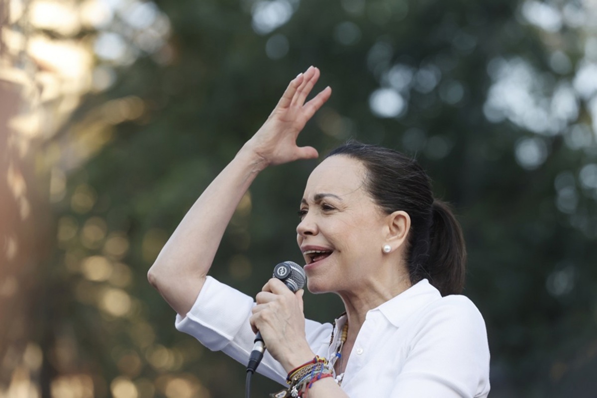 Venezuelska oporbena liderica se vratila u zemlju