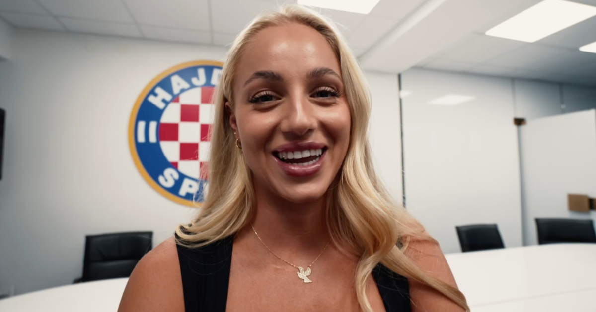 Ana Maria Marković objavila video s prvog treninga u Hajduku: "Vruće je"