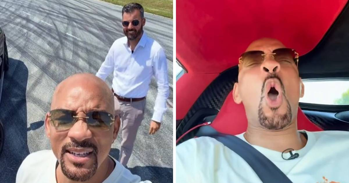 VIDEO Rimac vozio Willa Smitha u Neveri. "Nikad nisam doživio nešto slično"