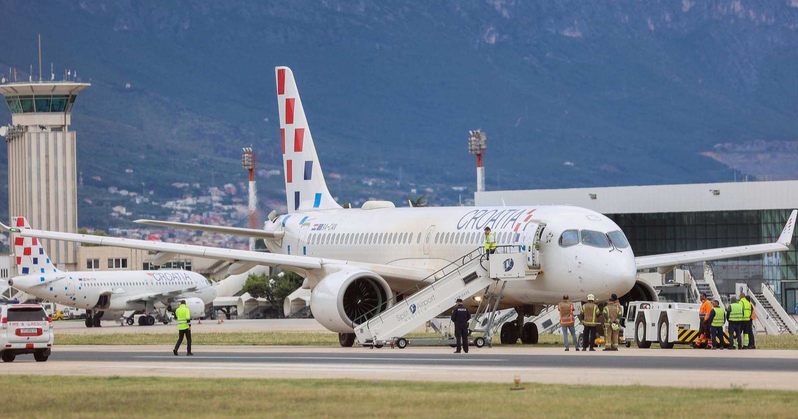 VIDEO I FOTO Avion za Frankfurt u Splitu izletio s piste. Poznati detalji