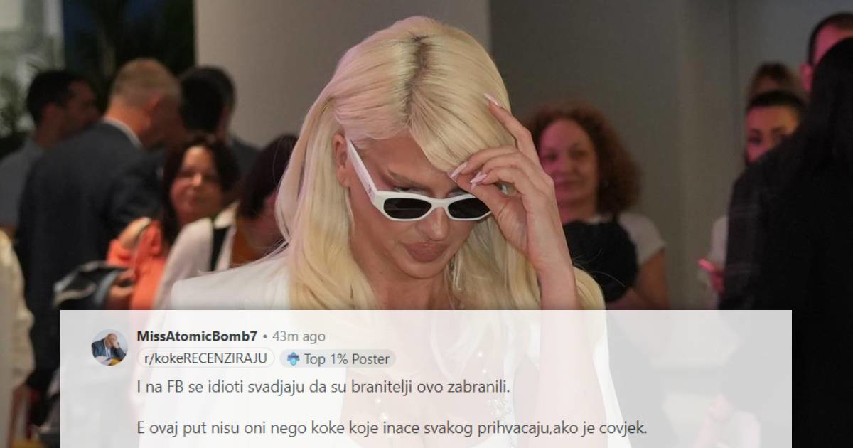 Reddit slavi otkazivanje Karleuše: "Nije otkazan zbog branitelja, nego zbog nas"