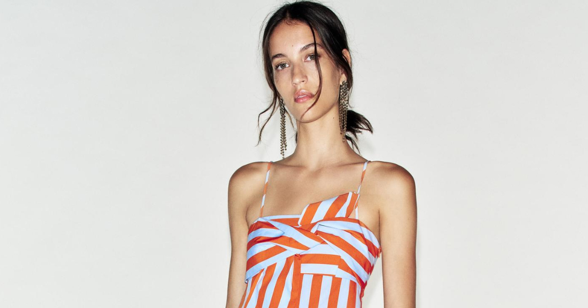 Zara ima efektnu ljetnu haljinu koja ne treba puno dodataka