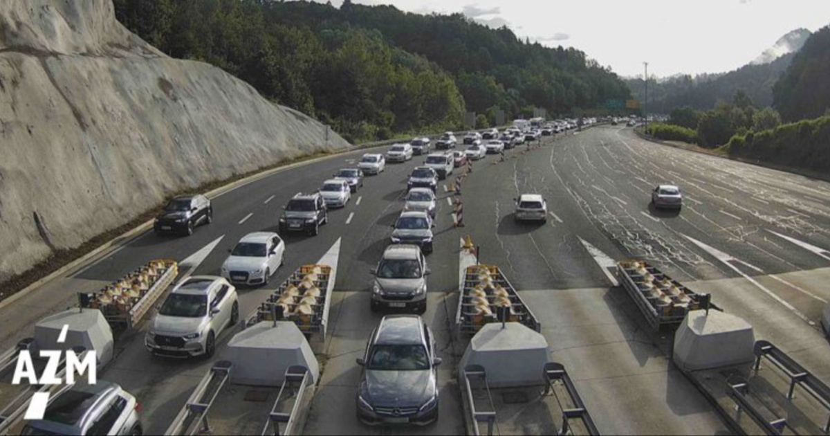 Nesreća na A1 prema moru, nastala kilometarska kolona. Na Bajakovu kolona 10 km