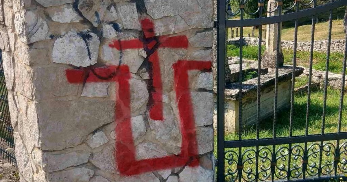 Ustaški grafiti ispisani na devet lokacija u Livnu
