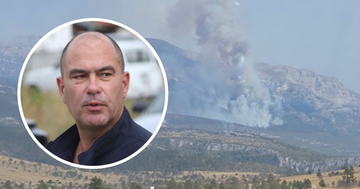 Požar na Dinari i dalje aktivan. Vatrogasni zapovjednik: Može ga ugasiti samo kiša