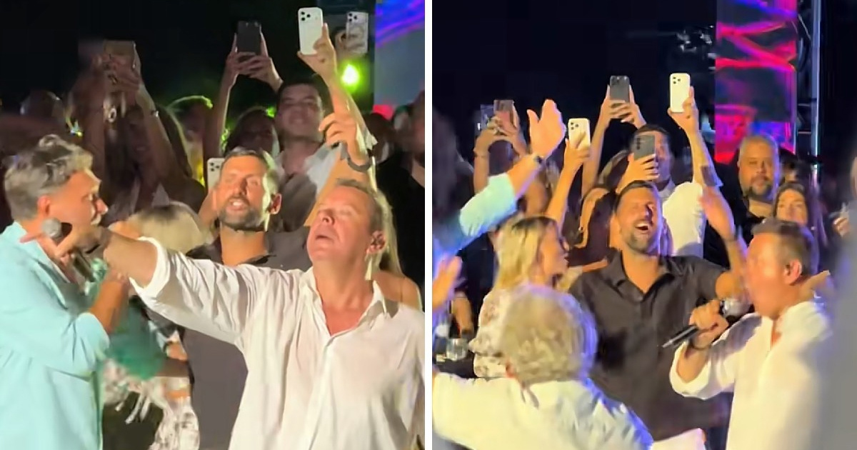 Đoković zapjevao na koncertu u Crnoj Gori: "Jesam li jedini koji ovo gleda 73. put?"