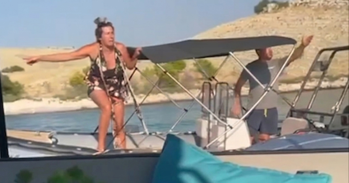 VIDEO Upozoreni da kod Kornata glisiraju blizu obale. "Ovo je naše, je*o ga Bog"