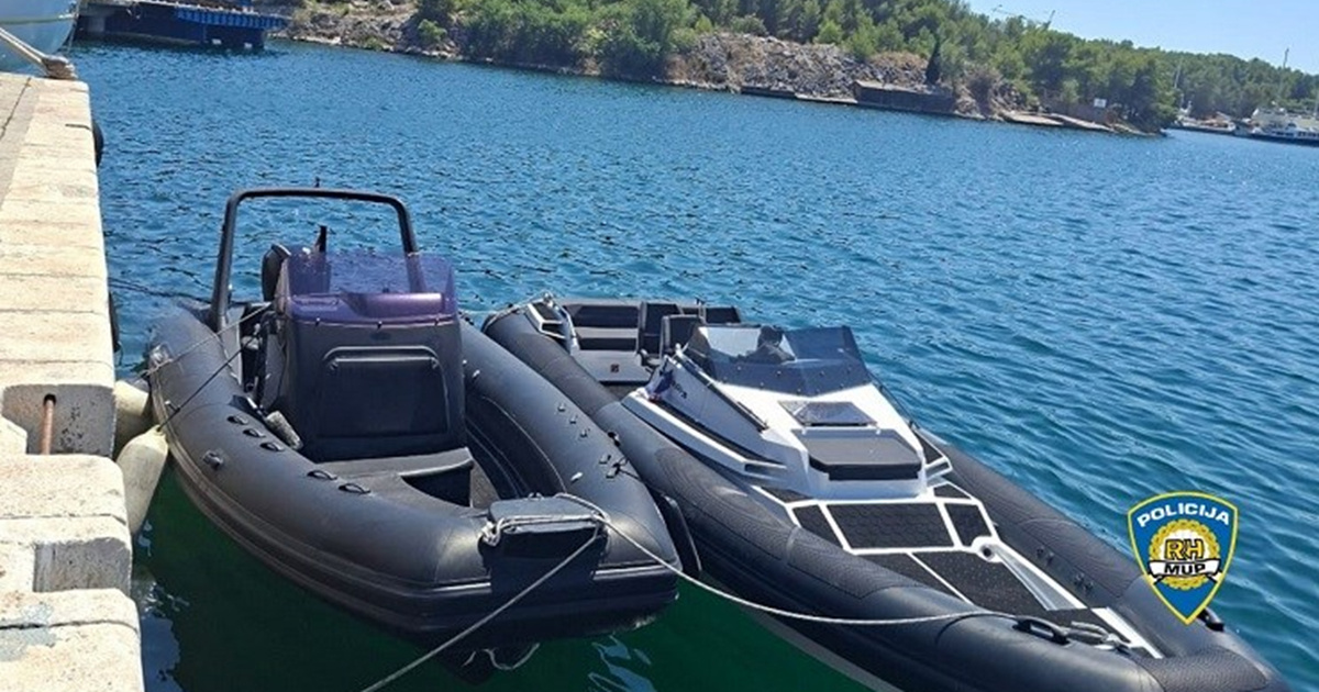 U Šibeniku pronađeni gliseri ukradeni u Švedskoj prije dvije godine