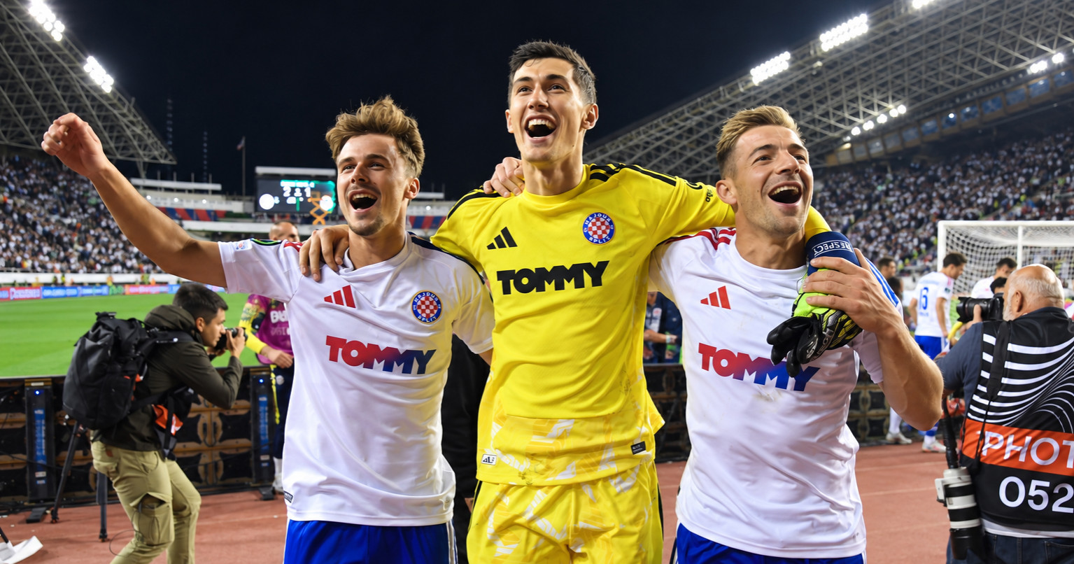 Pobjede Hajduka i Dinama dale novi skok Hrvatskoj. Evo koja je sada liga u Europi