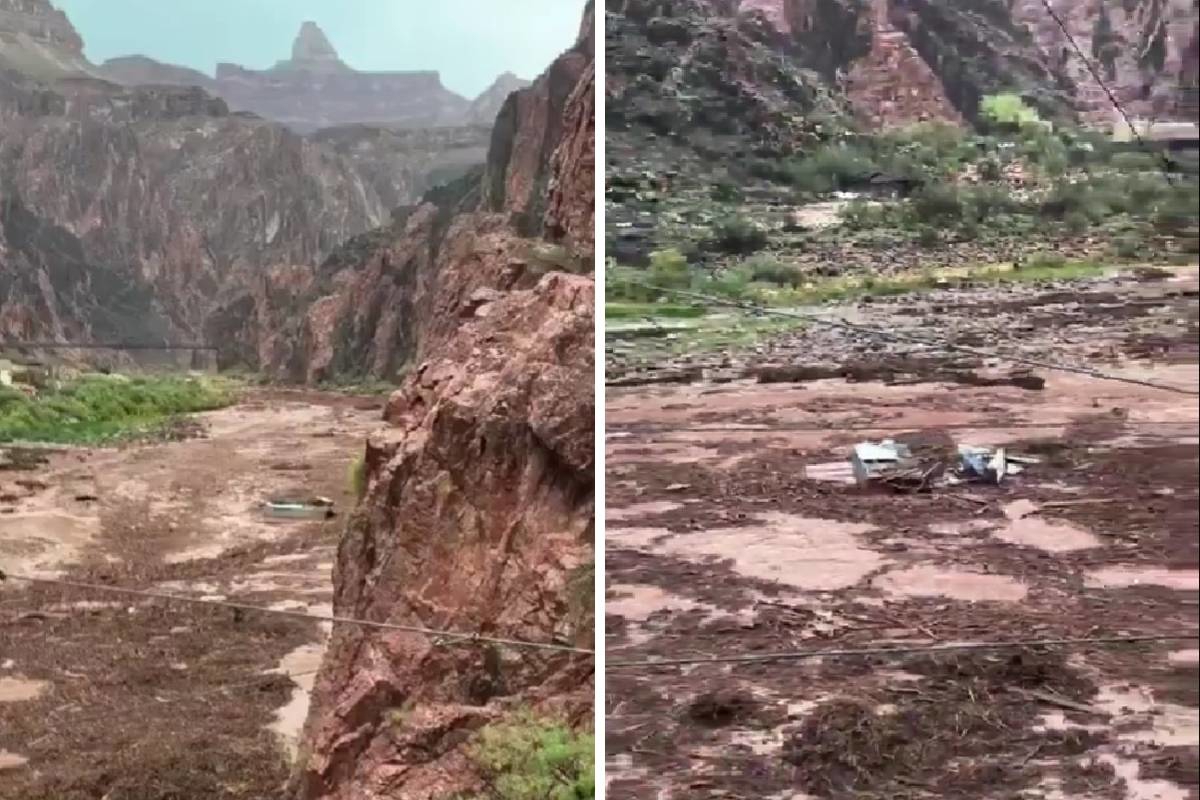 15 planinara nestalo u Grand Canyonu nakon katastrofalnih bujičinih poplava