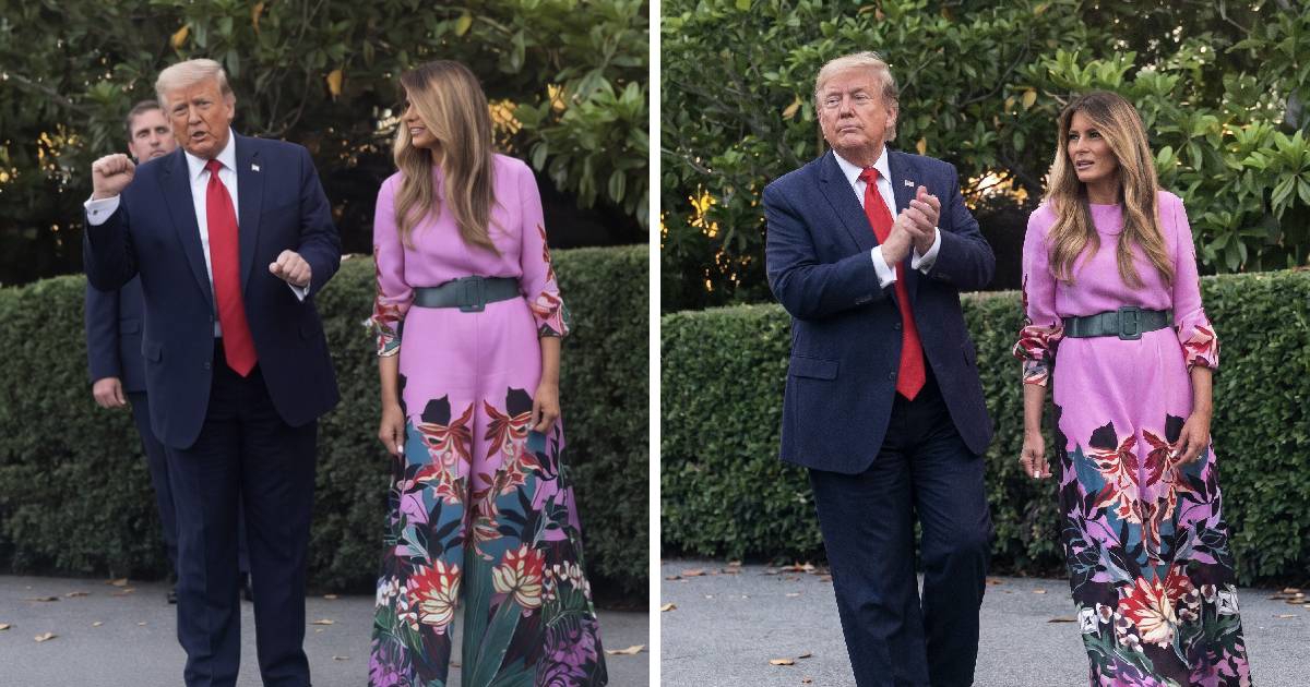Donald Trump zaplesao prepoznatljivi ples, reakcija Melanije je viralna