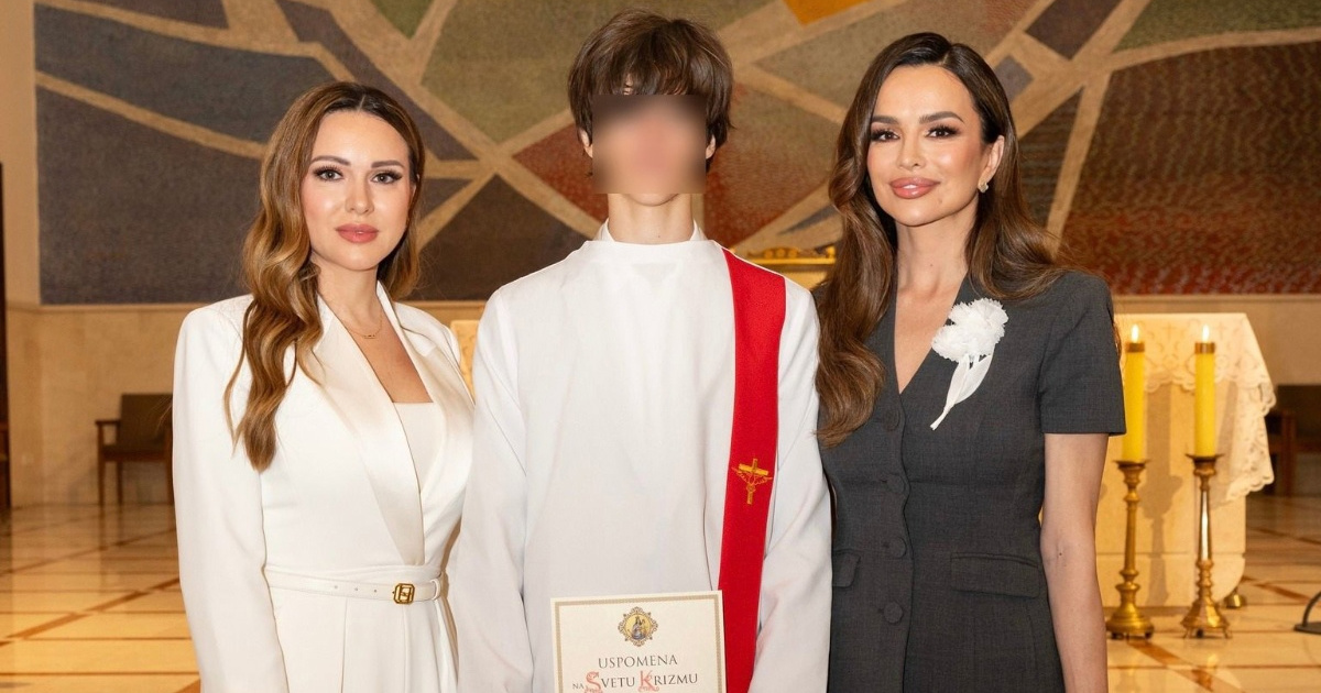 Severinin sin primio sakrament svete potvrde, ona pokazala kako su proslavili