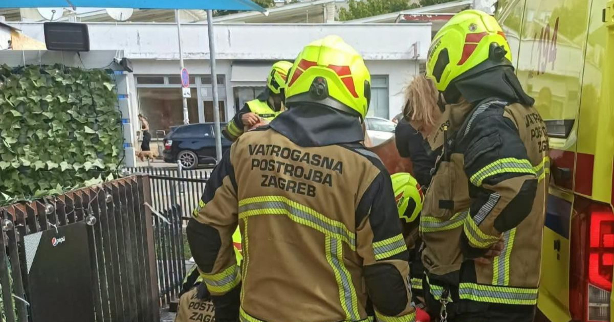 Zagrepčanin pao na metalnu ogradu. Dio mu ostao u glavi