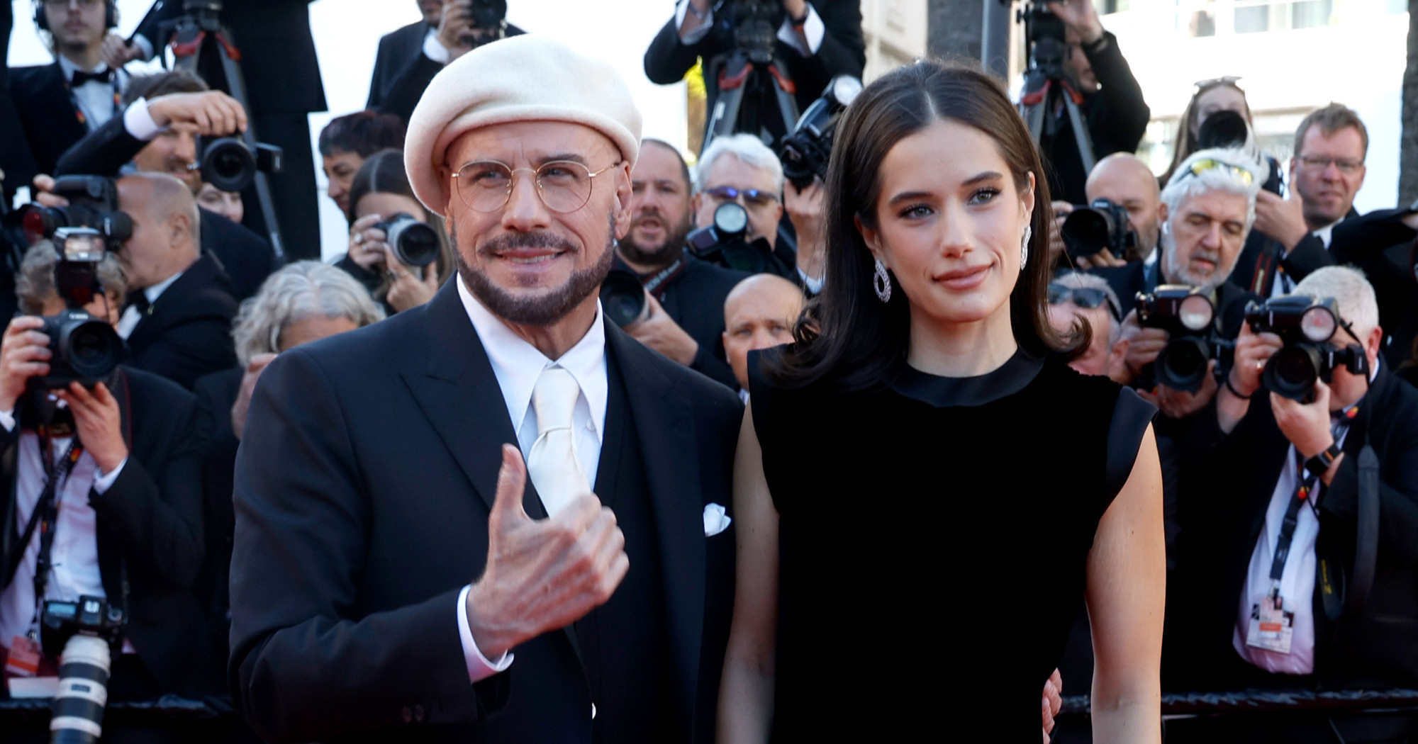John Travolta (72) i kći Ella (26) privukli pažnju na festivalu u Cannesu