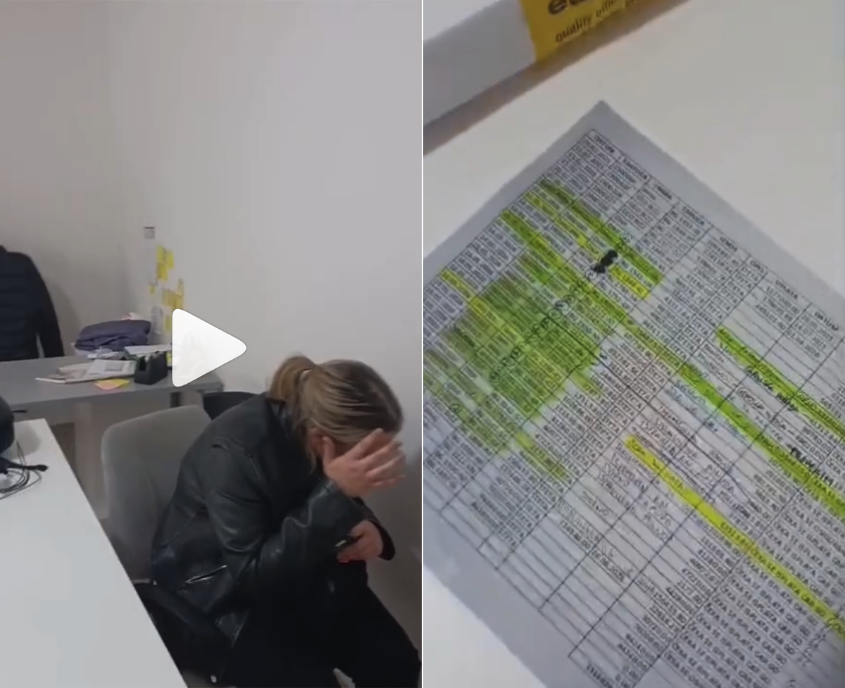 VIDEO Otkriven navodni pozivni centar SNS-a. Ljudi skrivali lica, neki plakali
