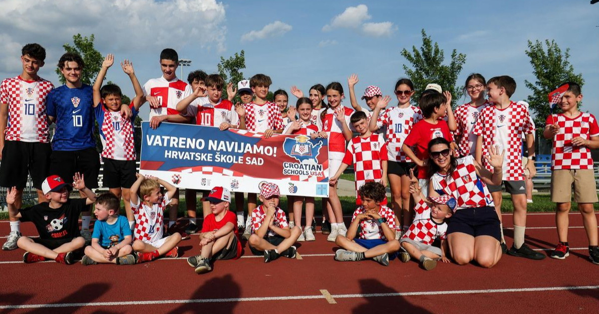 Djeca iz hrvatskih škola u SAD-u posjetila hrvatsk