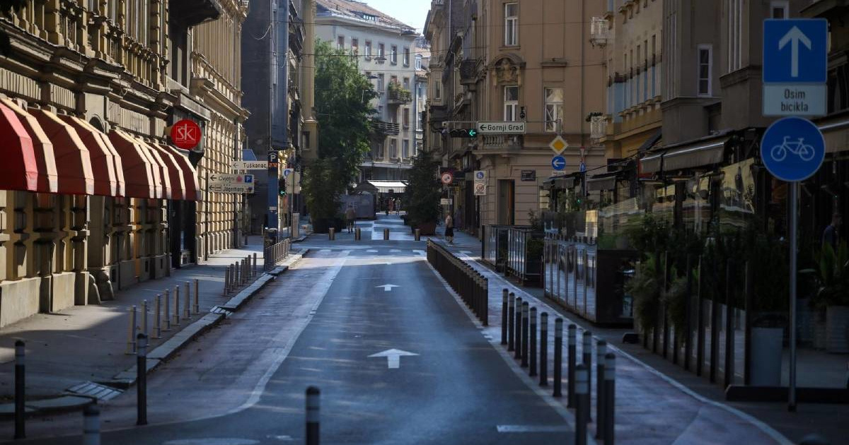 FOTO Ovakvu špicu rijetko viđamo. Vrućina je ispraznila Zagreb